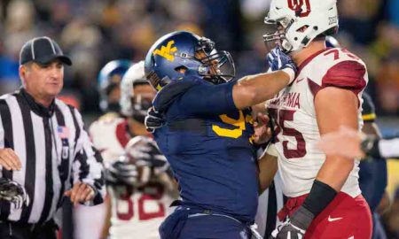 NCAA Football: Oklahoma at West Virginia