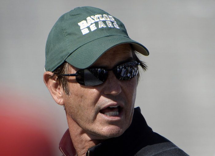NCAA Football: Baylor at Kansas