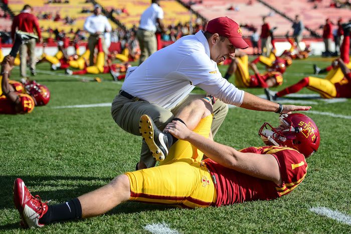 NCAA Football: West Virginia at Iowa State