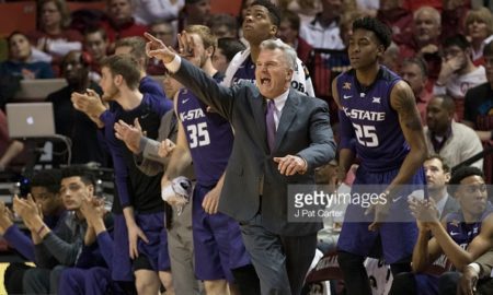 Kansas State head coach Bruce Weber