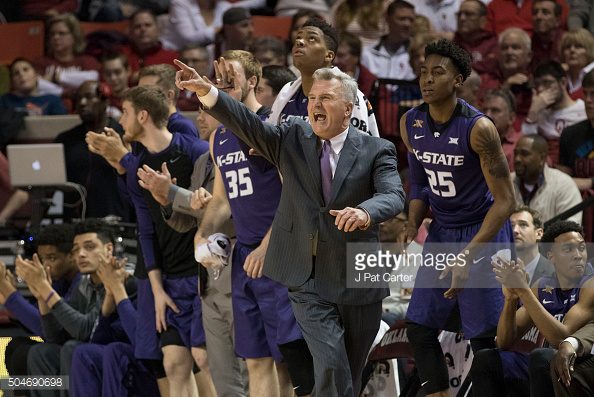 Kansas State head coach Bruce Weber