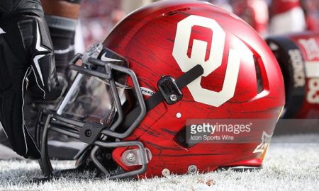 oklahoma sooners helmet