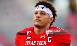 texas tech quarterback patrick mahomes