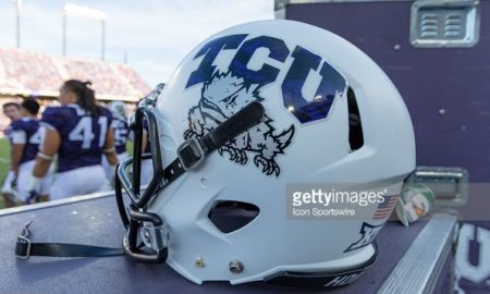tcu horned frogs helmet 2015