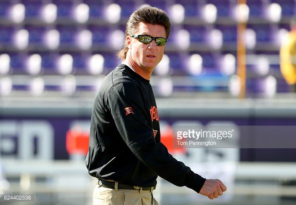 mike gundy 2016 mullet