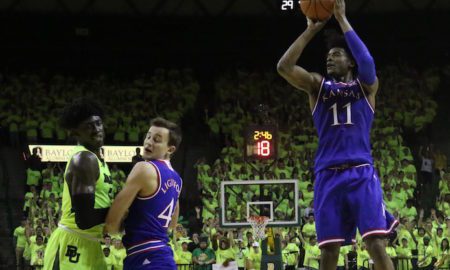 Kansas Jayhawks guard Josh Jackson