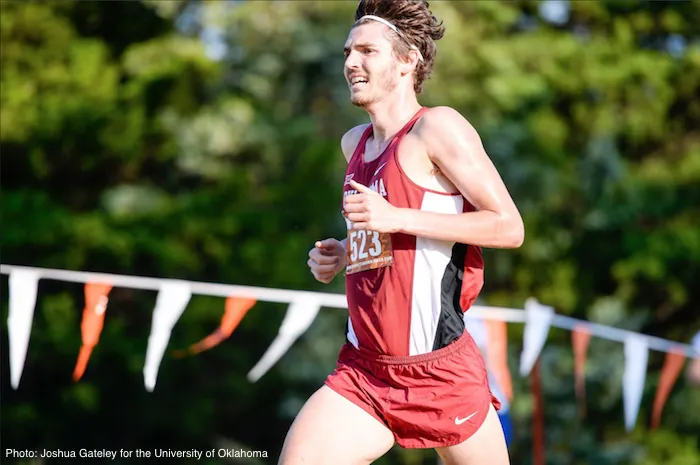 Oklahoma runner Liam Meirow