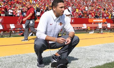 NCAA Football: Iowa at Iowa State