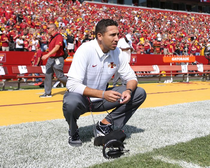 NCAA Football: Iowa at Iowa State