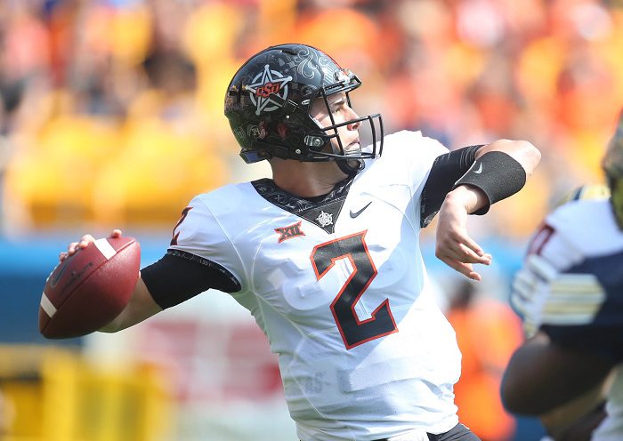 NCAA Football: Oklahoma State at Pittsburgh
