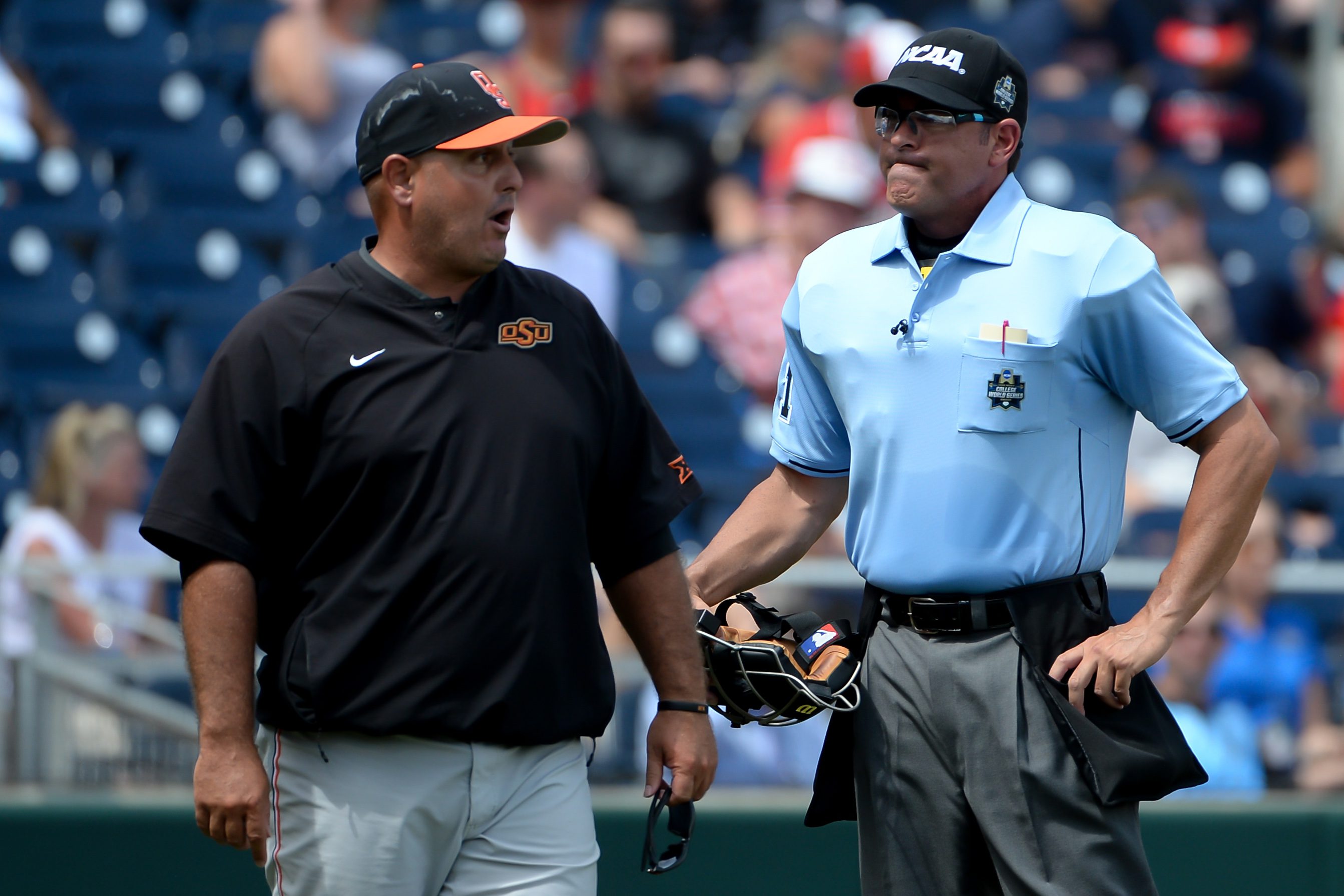 NCAA Baseball: College World Series-Arizona vs Oklahoma State