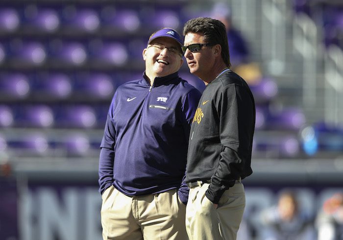 NCAA Football: Oklahoma State at Texas Christian