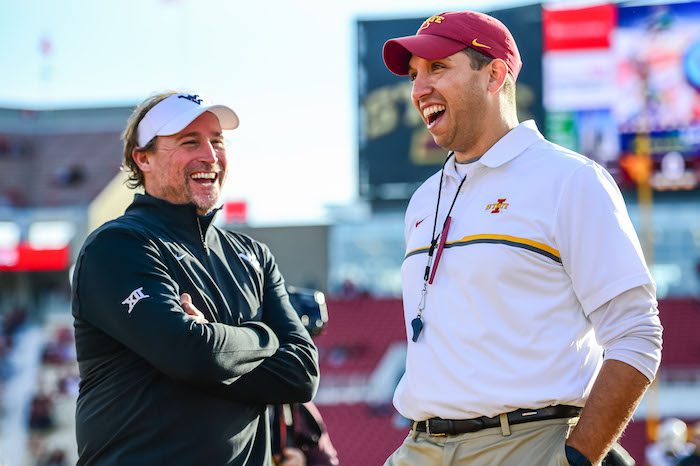NCAA Football: West Virginia at Iowa State
