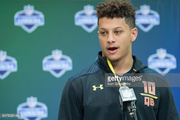 patrick mahomes nfl draft