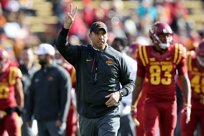 NCAA Football: Texas Christian at Iowa State