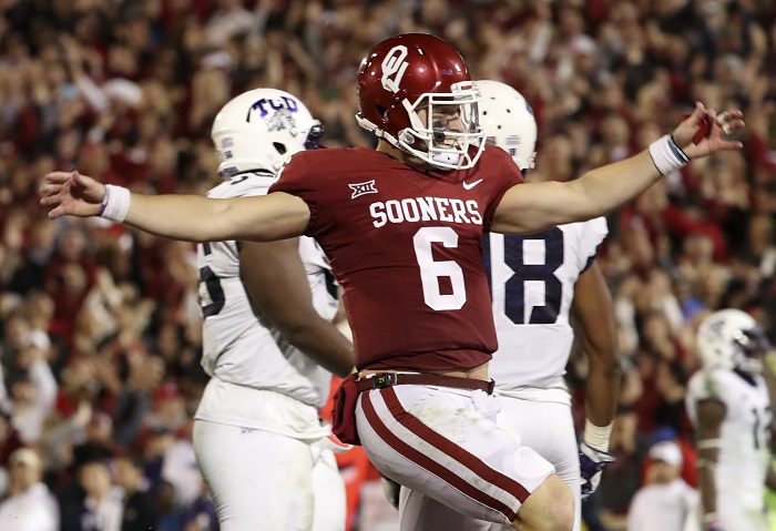 NCAA Football: Texas Christian at Oklahoma