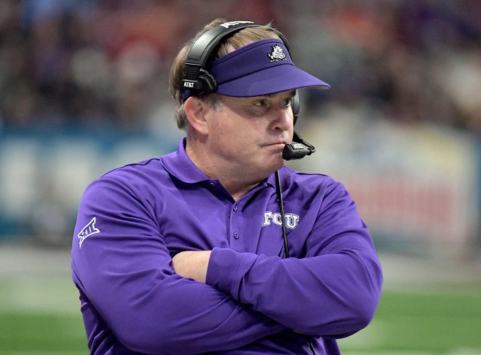 Gary Patterson Tweets Photo With Mask