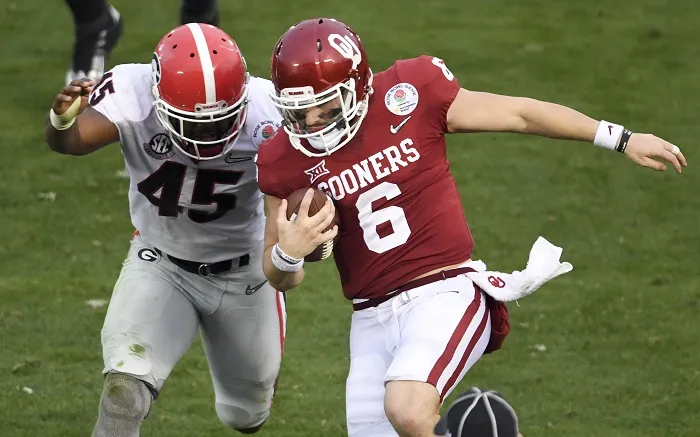 NCAA Football: Rose Bowl-Oklahoma vs Georgia
