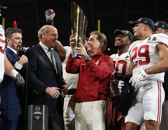 NCAA Football: CFP National Championship Game-Alabama vs Georgia