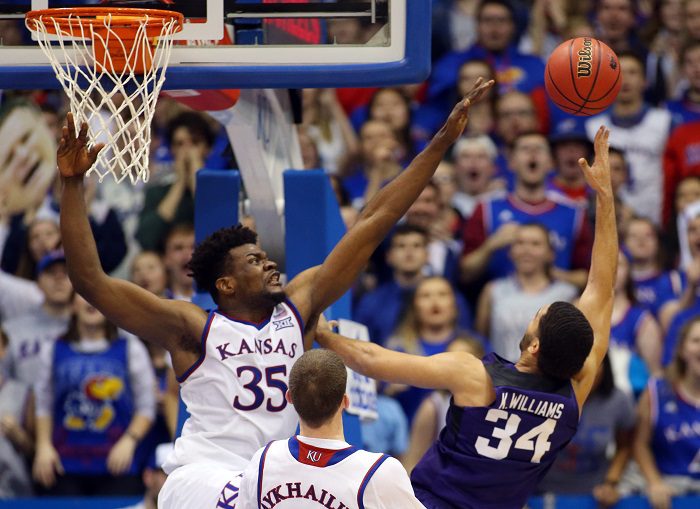 NCAA Basketball: Texas Christian at Kansas