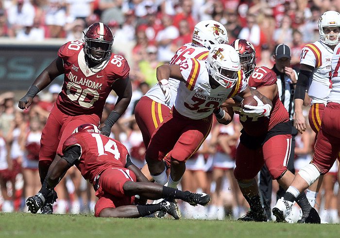 NCAA Football: Iowa State at Oklahoma