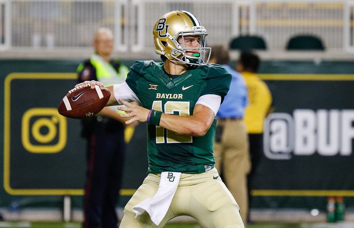 baylor university football uniforms