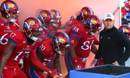 NCAA Football: Oklahoma at Kansas