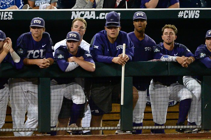 NCAA Baseball: College World Series-Florida vs TCU