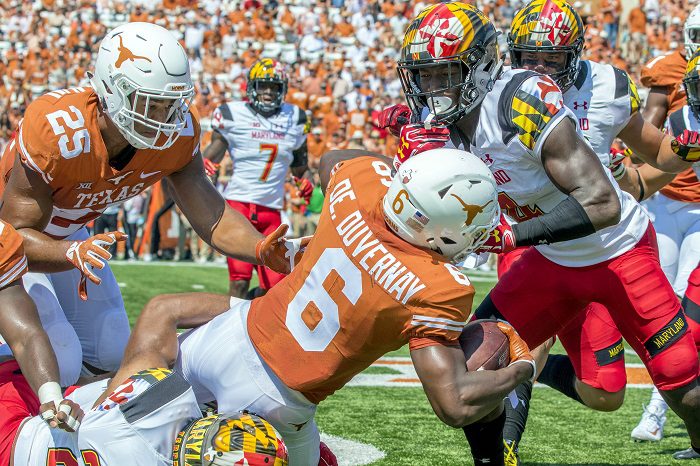 NCAA Football: Maryland at Texas