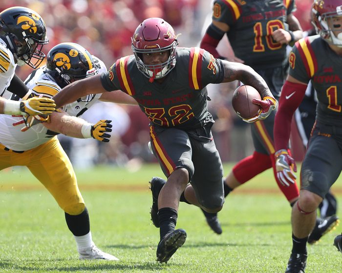 NCAA Football: Iowa at Iowa State