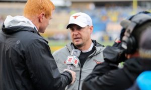 NCAA Football: Texas at West Virginia
