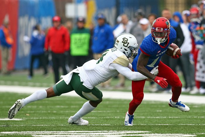 NCAA Football: Baylor at Kansas