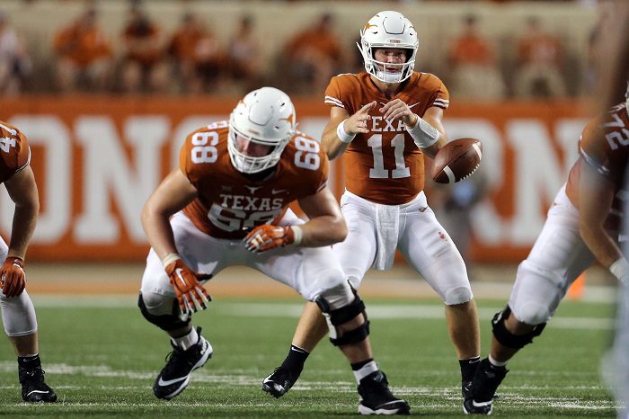 NCAA Football: Tulsa at Texas