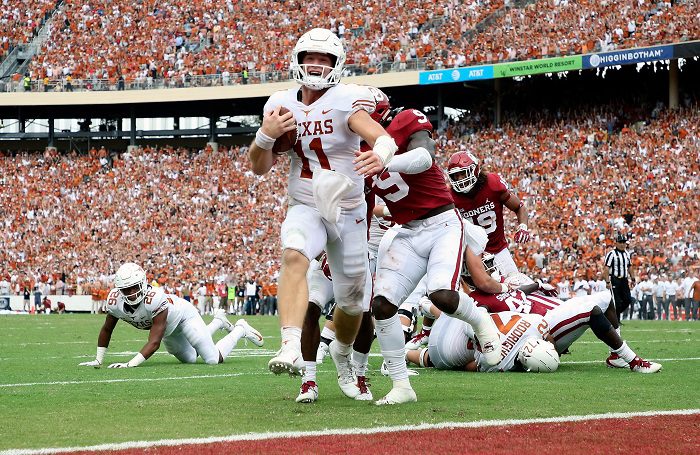 NCAA Football: Texas at Oklahoma