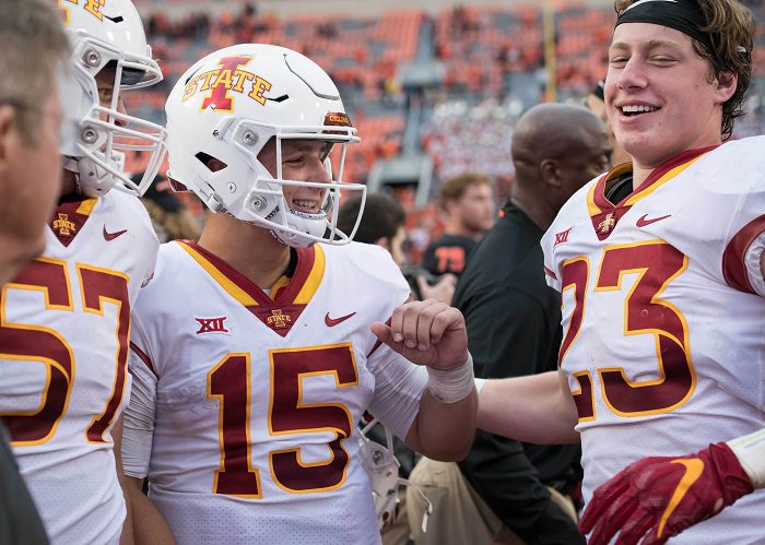 NCAA Football: Iowa State at Oklahoma State
