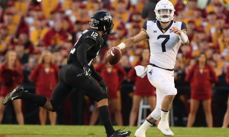 NCAA Football: West Virginia at Iowa State