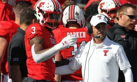 NCAA Football: Kansas at Texas Tech