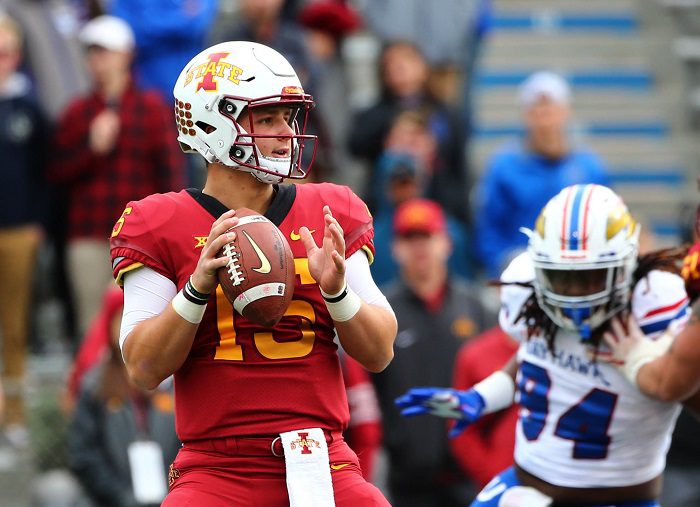 NCAA Football: Iowa State at Kansas