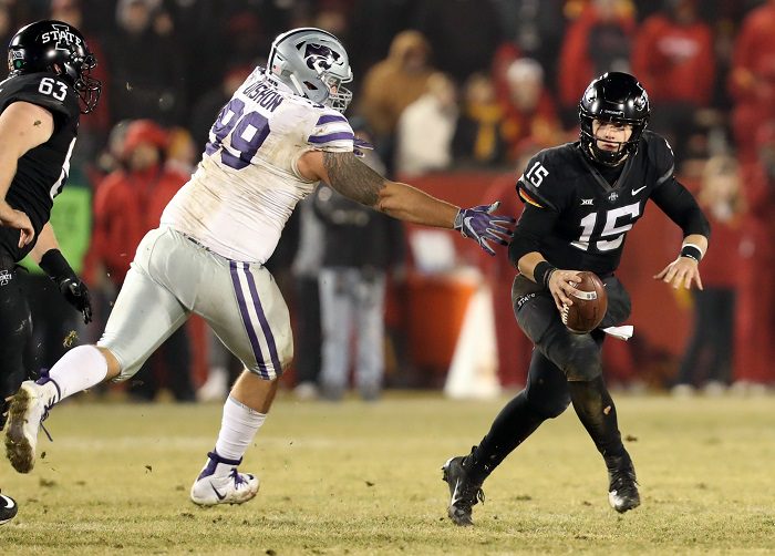 NCAA Football: Kansas State at Iowa State