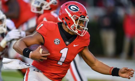 NCAA Football: Massachusetts at Georgia