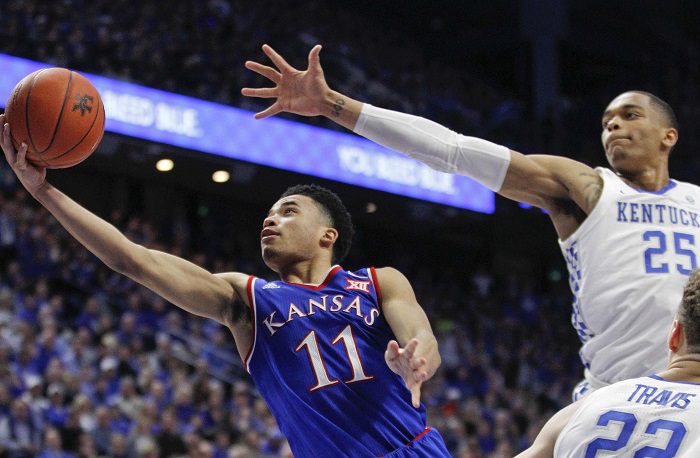NCAA Basketball: Kansas at Kentucky