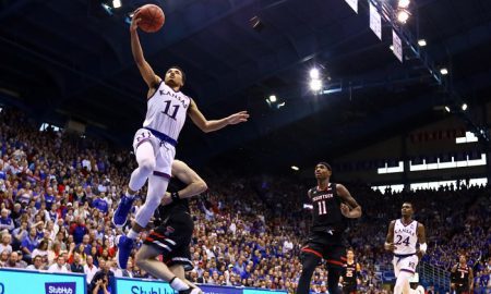 NCAA Basketball: Texas Tech at Kansas