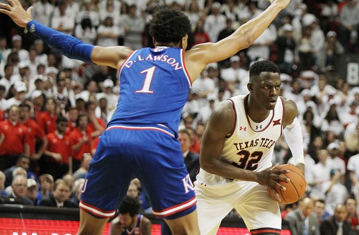 NCAA Basketball: Kansas at Texas Tech