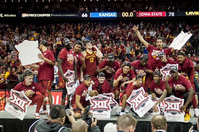NCAA Basketball: Big 12 Conference Tournament-Iowa State vs. Kansas