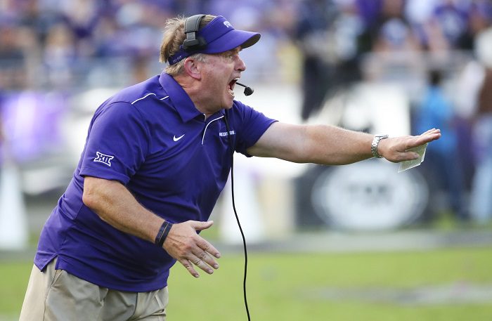 NCAA Football: SMU at Texas Christian