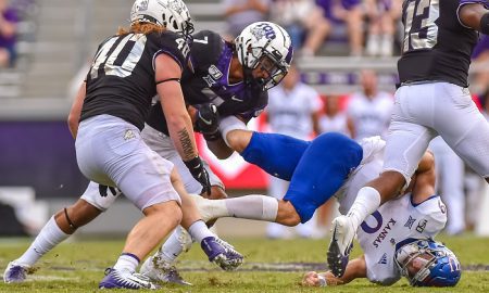 NCAA Football: Kansas at Texas Christian