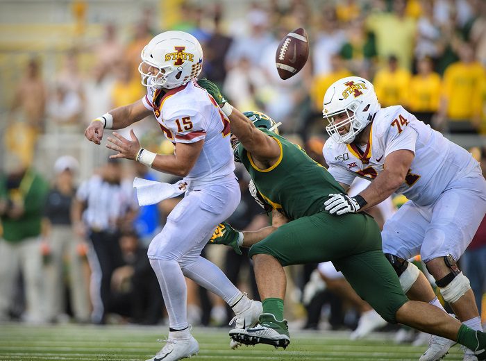 NCAA Football: Iowa State at Baylor