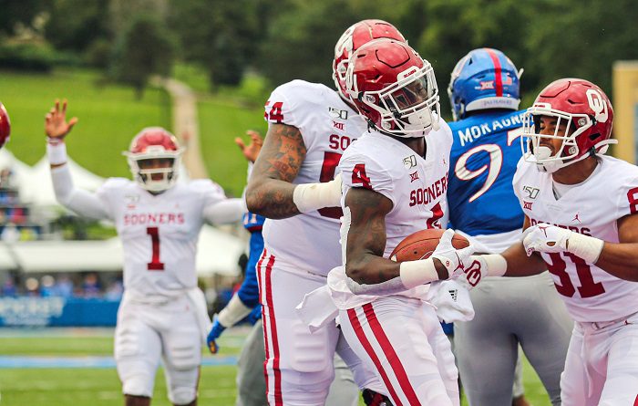 NCAA Football: Oklahoma at Kansas