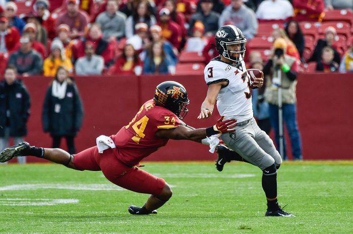 NCAA Football: Oklahoma State at Iowa State