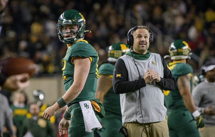 NCAA Football: West Virginia at Baylor